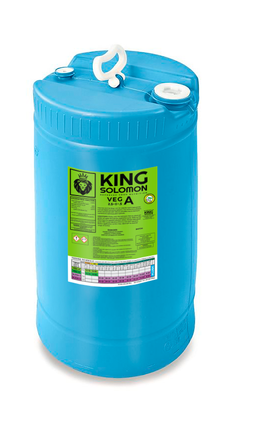 King Solomon Liquid Fertilizer 15gal VEG A