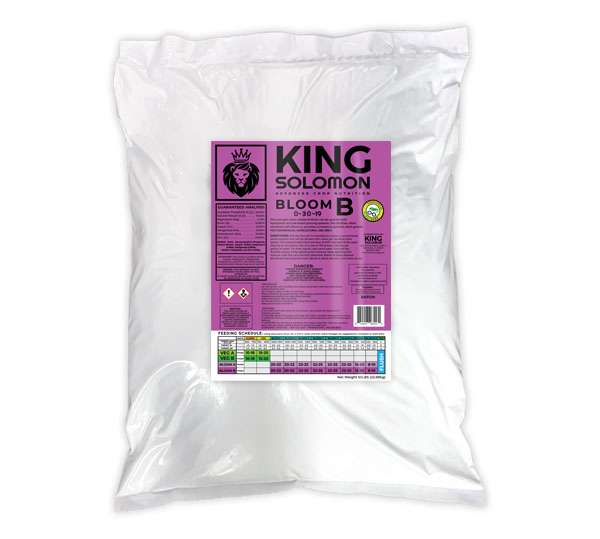 KingSolomon Dry Fertilizer 50gal BLOOM B
