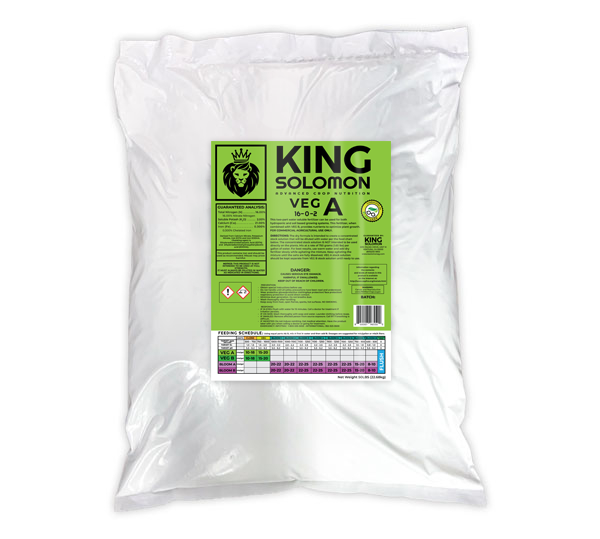 KingSolomon Dry Fertilizer 50gal VEG A